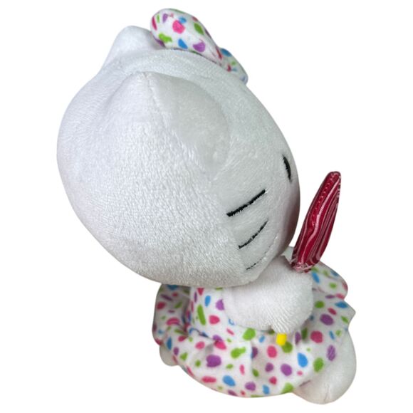 TY Hello Kitty Lollipop Polka Dot Dress Plush NEW with Tag - Picture 5 of 8